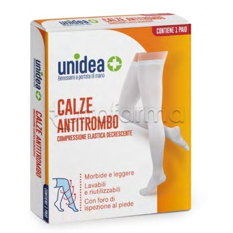 Unidea Calze Lunghe Antitrombo Misura M 1 Paio