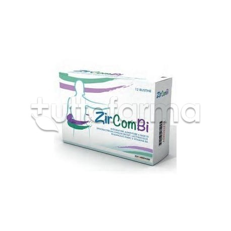 Zircombi Integratore con Fermenti Lattici Equilibrio Flora Batterica 12 Bustine