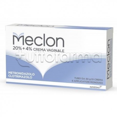 Meclon Crema Vaginale 30 gr 20 %+ 4 % + Applicatore