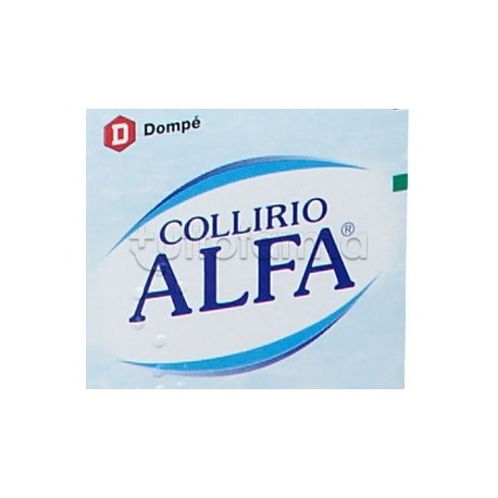 Alfa Collirio Monodose Idratante e Lubrificante 20 Flaconcini 0,5ml