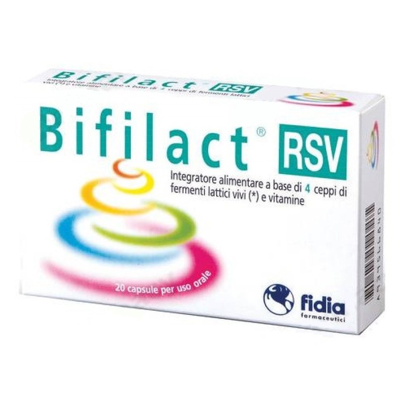 Bifilact Rsv Integratore Intestinale 20 Capsule
