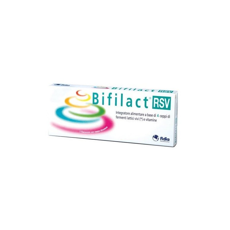 Bifilact Rsv Integratore Intestinale 7 Flaconcini