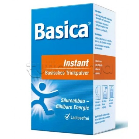 Basica Instant Integratore con Sali Minerali e Oligoelementi 300g Basica Instant Integratore con Sali Minerali e Oligoelementi 300g