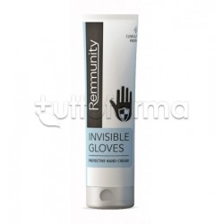 Remmunity Guanti Invisibili Crema Mani Protettiva contro Virus e Batteri 100ml