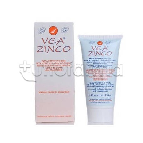 Vea Zinco Pasta Protettiva Con Vitamina E 40ml Vea Zinco Pasta Protettiva Con Vitamina E 40ml
