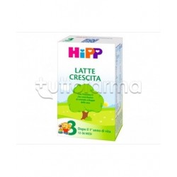Hipp Latte 3 Crescita Per Lattanti In Polvere 500g