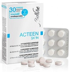 Bionike Acteen Skin Integratore Acne 30 Compresse Bionike Acteen Skin Integratore Acne 30 Compresse