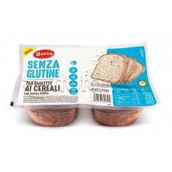 Doria Pan Bauletto ai Cereali Senza Glutine 2 Confezioni da 175g