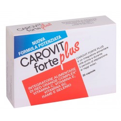 Carovit Forte Plus Integratore Abbronzatura con Vitamine 30 Compresse