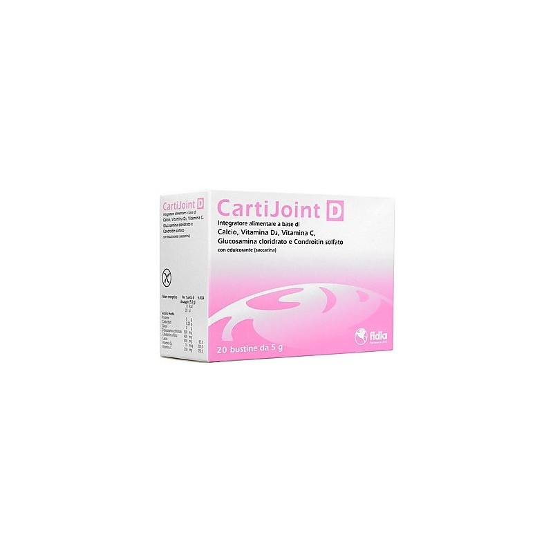 CartiJoint D Integratore Articolare Donna 20 Bustine 5 Gr