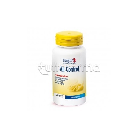 Longlife AP Control Integratore per Peso Corporeo 60 Tavolette Longlife AP Control Integratore per Peso Corporeo 60 Tavolette