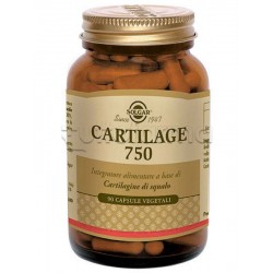 Solgar Cartilage 750 Integratore per Cartilagini e Articolazioni 90 Capsule Solgar Cartilage 750 Integratore per Cartilagini e Articolazioni 90 Capsule