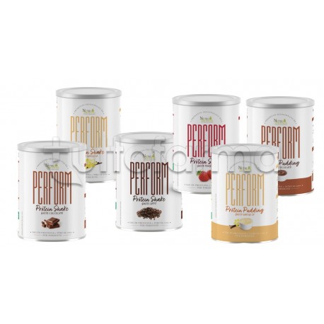 Perform Protein Shake Pasto Iperproteico Gusto Vaniglia 18 Porzioni Perform Protein Shake Pasto Iperproteico Gusto Vaniglia 18 Porzioni