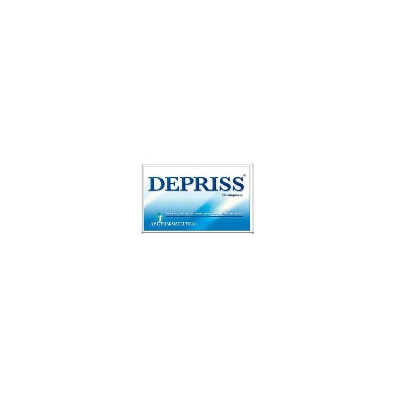 Depriss Integratore Ansia Biancospino Magnolia Passiflora 20 compresse Depriss Integratore Ansia Biancospino Magnolia Passiflora 20 compresse