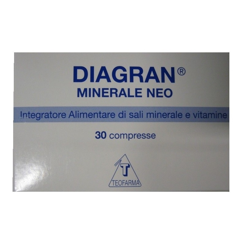 Diagran Minerale Neo Integratore Multivitaminco 30 Compresse