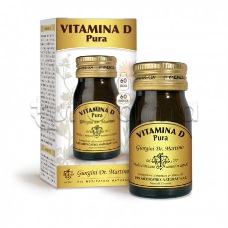 Dr. Giorgini Vitamina D Pura Integratore Vitaminico 60 Pastiglie