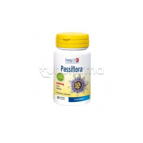 Longlife Passiflora Integratore per Rilassamento 60 Capsule Longlife Passiflora Integratore per Rilassamento 60 Capsule