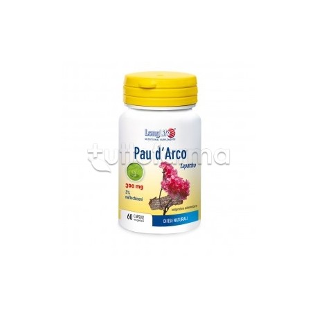 Longlife Pau D'Arco Integratore per Difese Immunitarie 60 Capsule Longlife Pau D'Arco Integratore per Difese Immunitarie 60 Capsule