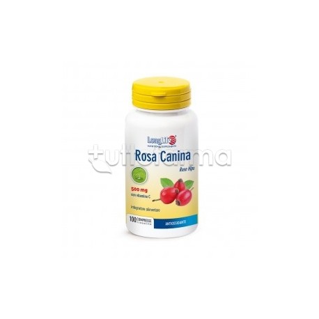 Longlife Rosa Canina Integratore Antiossidante 100 Compresse Longlife Rosa Canina Integratore Antiossidante 100 Compresse