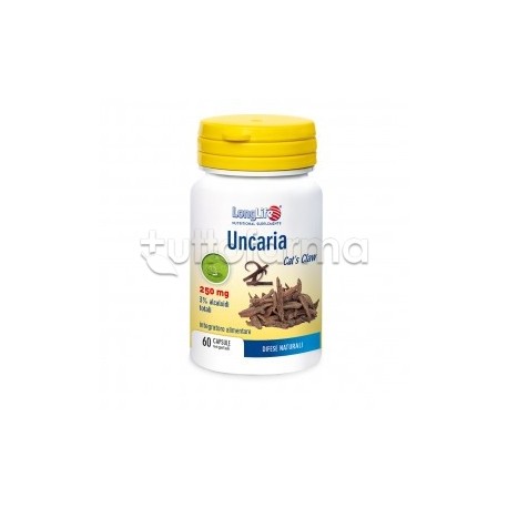 Longlife Uncaria Integratore per Difese Immunitarie 60 Capsule Longlife Uncaria Integratore per Difese Immunitarie 60 Capsule