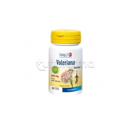 Longlife Valeriana Integratore Rilassante 60 Capsule Longlife Valeriana Integratore Rilassante 60 Capsule