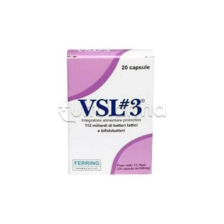 Vsl3 Integratore Alimentare probiotico 20 capsule
