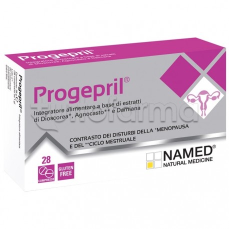 Named Progepril Integratore per Menopausa e Ciclo Mestruale 28 Compresse