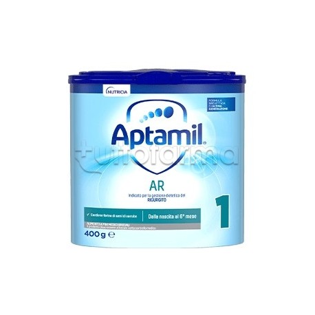 Aptamil AR 1 Latte in Polvere Antirigurgito 0-6 Mesi 400g