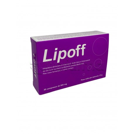 Lipoff Integratore per Controllo Colesterolo 30 Compresse