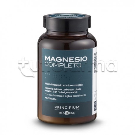 Bios Line Magnesio Completo Integratore per Stanchezza Fisica e Mentale Polvere 200gr Bios Line Magnesio Completo Integratore per Stanchezza Fisica e Mentale Polvere 200gr