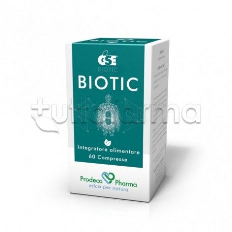 GSE Biotic Integratore per Difese Immunitarie 60 Compresse GSE Biotic Integratore per Difese Immunitarie 60 Compresse