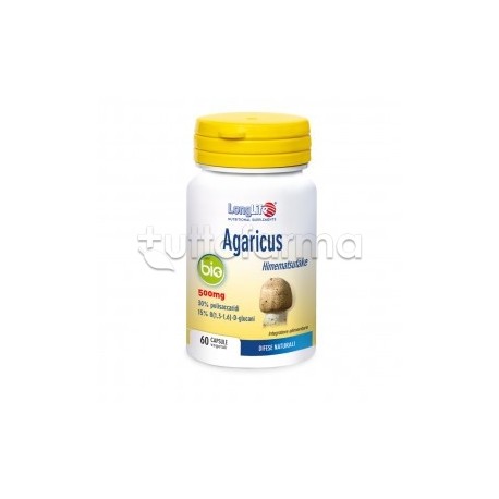 Longlife Agaricus Bio Integratore per Difese Immunitarie 60 Capsule Longlife Agaricus Bio Integratore per Difese Immunitarie 60 Capsule