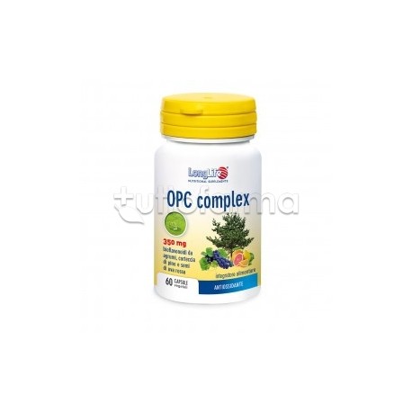 Longlife OPC Complex Integratore Antiossidante 60 Capsule Longlife OPC Complex Integratore Antiossidante 60 Capsule