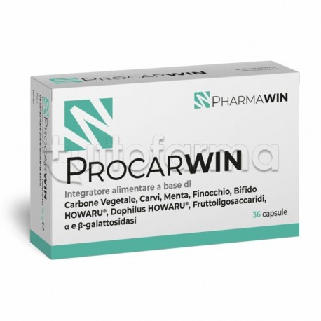 Pharmawin Procarwin Integratore per Benessere Intestinale 36 Capsule Pharmawin Procarwin Integratore per Benessere Intestinale 36 Capsule