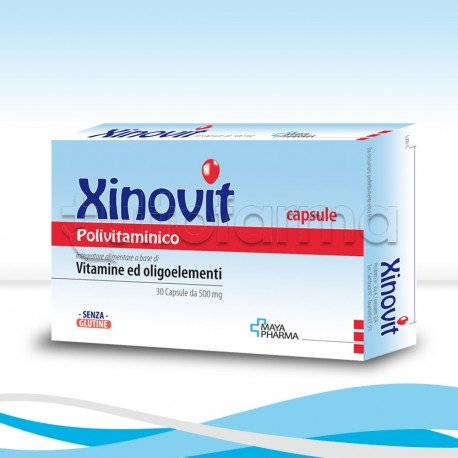 Xinovit Polivitaminico Integratore Multivitaminico 30 Capsule Xinovit Polivitaminico Integratore Multivitaminico 30 Capsule