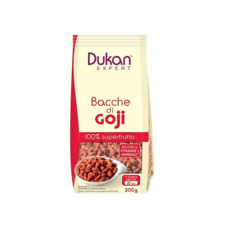 Dukan Bacche di Goji Integratore Antiossidante 200 gr Dukan Bacche di Goji Integratore Antiossidante 200 gr