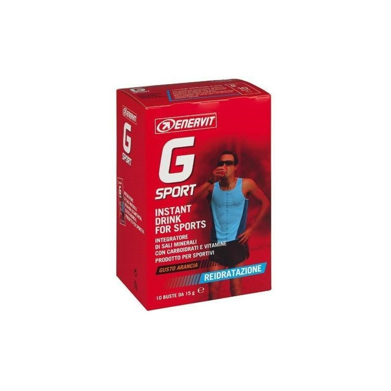 Enervit G Sport Drink Integratore 10 Buste Gusto Di Arancia Enervit G Sport Drink Integratore 10 Buste Gusto Di Arancia