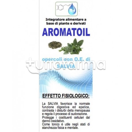 Aromatoil Salvia Integratore Digestivo 50 Opercoli