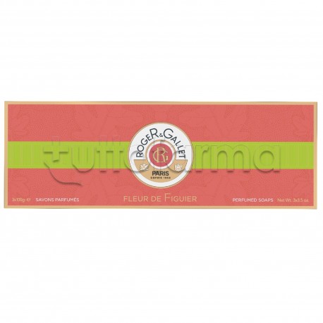 Roger & Gallet Saponetta Fleur de Figuier Confezione da 3 Pezzi Roger & Gallet Saponetta Fleur de Figuier Confezione da 3 Pezzi