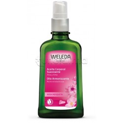 flacone di Weleda Olio Armonizzante Rosa Mosqueta 100ml flacone di Weleda Olio Armonizzante Rosa Mosqueta 100ml