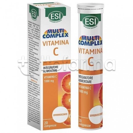 ESI Multicomplex Vitamina C 20 Compresse Effervescenti