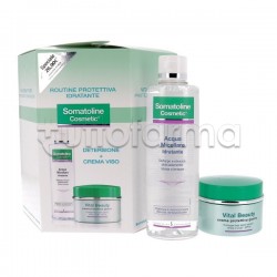 Somatoline Cofanetto Vital Beauty Crema Protettiva Giorno + Acqua Micellare Idratante Somatoline Cofanetto Vital Beauty Crema Protettiva Giorno + Acqua Micellare Idratante