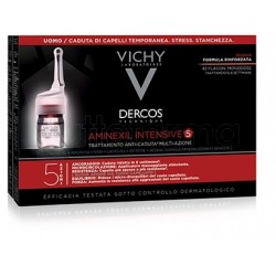 Vichy Dercos Aminexil Intensive 5 Anti-Caduta Uomo 42 fiale