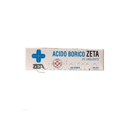 Acido Borico Zeta 3% Unguento 30 gr Disinfettante