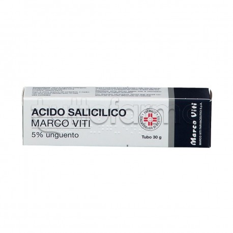 Acido Salicilico Marco Viti Unguento 5% 30 gr