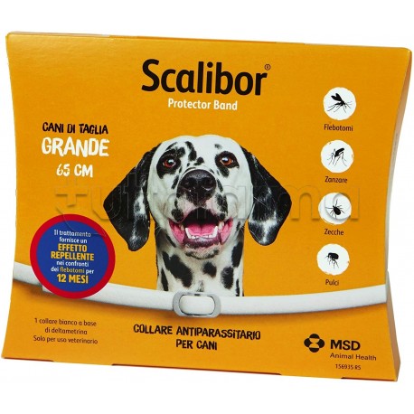 Scalibor Protector Band Collare Antiparassitario per Cani Taglia Grande 65cm