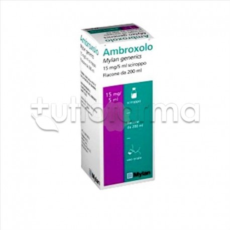 Ambroxolo MG per Tosse e Catarro Flacone 200 ml 15 mg/5 ml