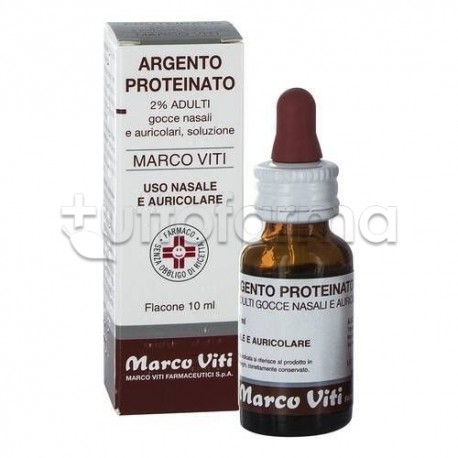 Argento Proteinato Marco Viti 2% 10 ml