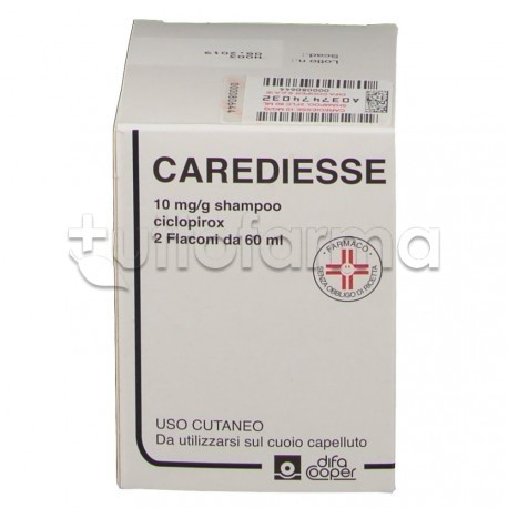 Carediesse Shampoo Per Dermatite Seborroica 2 Flaconi 60ml