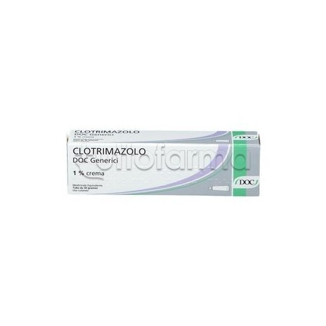 Clotrimazolo Doc Crema Antimicotica per Funghi 30 grammi 1%